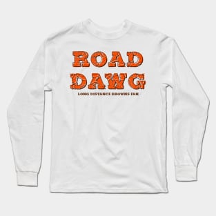 Cleveland Browns Road Dawg Long Sleeve T-Shirt